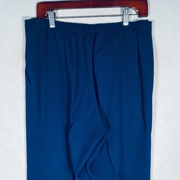 Aritzia Babaton Dress Plant Womens 10 Blue Pull On Capsule Career Minimalist - Picture 11 of 13